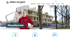 Desktop Screenshot of dekkervangeest.nl