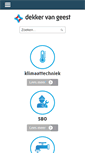Mobile Screenshot of dekkervangeest.nl